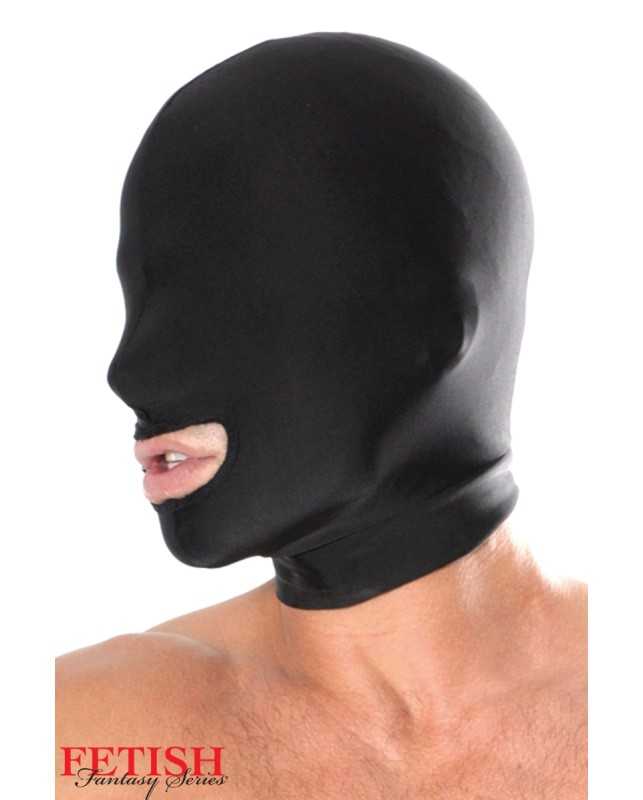 Cagoule spandex bouche ouverte