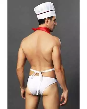 Tenue de cuisinier sexy - 4 pièces