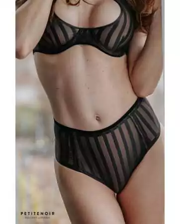 Culotte tulle rayé