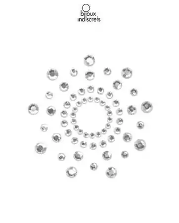 Bijoux de seins Mimi argentés