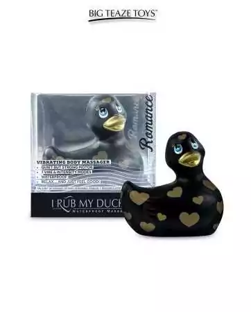 Mini canard vibrant Romance noir et or