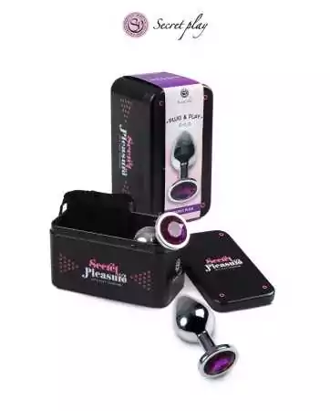 Plug aluminium M Violet
