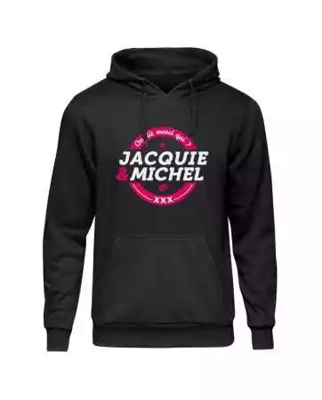 Sweat à capuche J&M logo rond