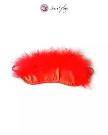 Bandeau rouge marabou - Secret Play