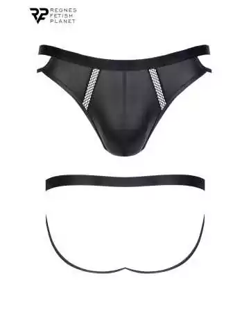 Jock strap noir wetlook - Regnes