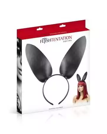 Oreilles de lapin en simili cuir - Fetish Tentation