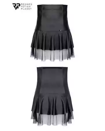 Jupe noire taille haute - Regnes