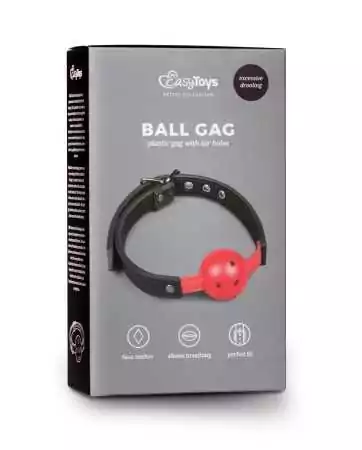 Gagged Ball avec balle rouge - EasyToys Fetish Collection