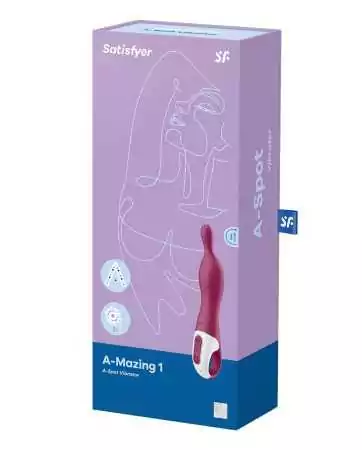 Vibromasseur A-Mazing 1 Bordeaux - Satisfyer