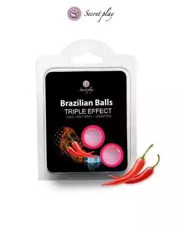 2 Brazilian Balls triple effects - Secret Play