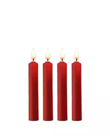 4 red SM candles - Ouch!