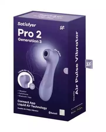 Stimulateur Pro 2 Generation 3 connecté lilas