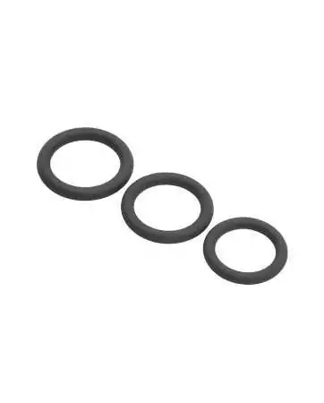 Set de 3 cockrings Les sublimés - Jacquie et Michel