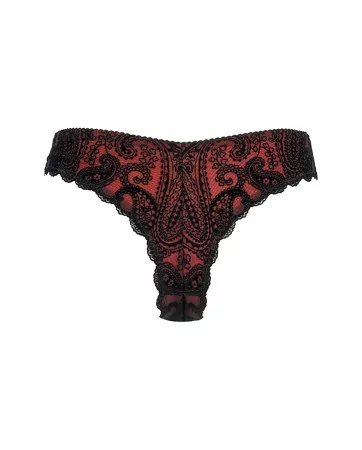 String rouge et noir V-10048 - Axami String rouge et noir V-10048 - Axami