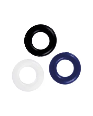 Set 3 Cockrings multicolore - Litolu