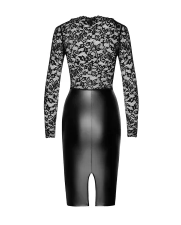 Robe Euphoria F295 wetlook et dentelle