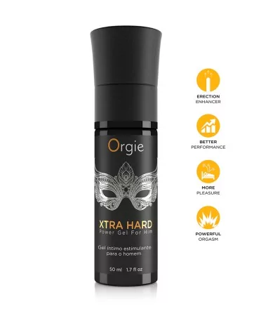 Gel stimulant l'excitation et l'érection Xtra Hard