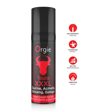 Crème pour améliorer l'érection Touro XXXL Power 15ml