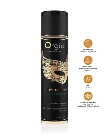 Huile De Massage Sensuelle Sexy Therapy Aphrodisiac 200ml