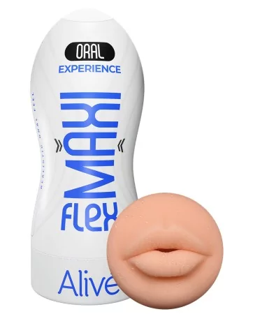 Masturbateur Maxi Flex Oral Experience - Alive