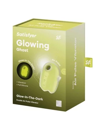 Stimulateur sans contact et vibrant Glowing Ghost yellow - Satisfyer