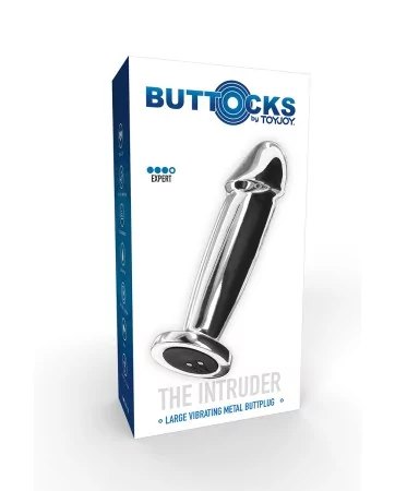 Plug vibrant en métal The Intruder