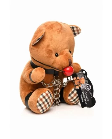 Ours en peluche bâillonné