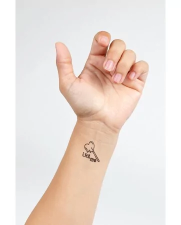 10 tatouages temporaires Candy Collection - Secret Play