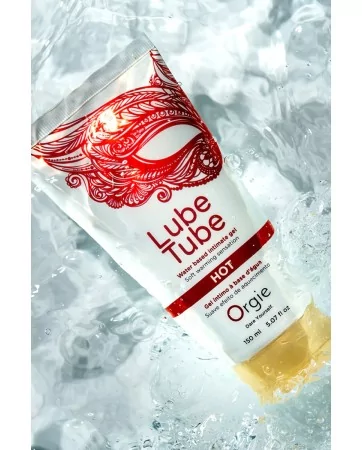 Lubrifiant eau chauffant Lube Tube Hot 150ml Lubrifiant eau chauffant Lube Tube Hot 150ml