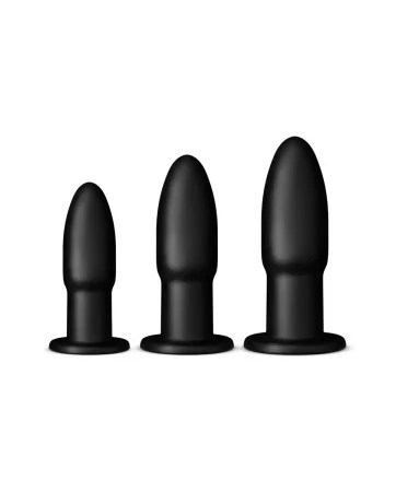 Kit entrainement anal 3 plugs Cluster Bombs - Buttr
