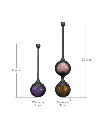 Coffret boules Geisha Harmony Stones - Adrien Lastic Coffret boules Geisha Harmony Stones - Adrien Lastic