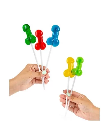 Sucette pénis Caipirinha avec alcool