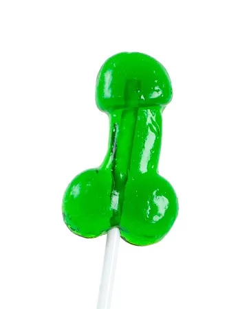 Sucette pénis Mojito avec alcool