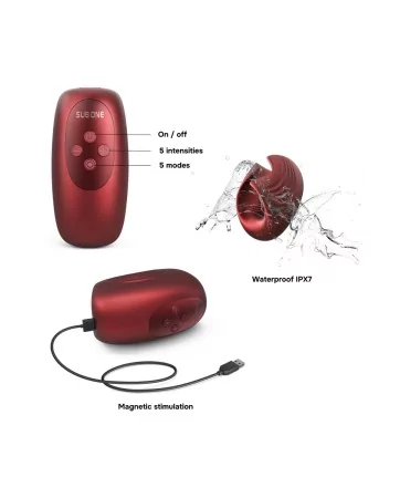 Masturbateur Sub One Velvet Red - Man Wan