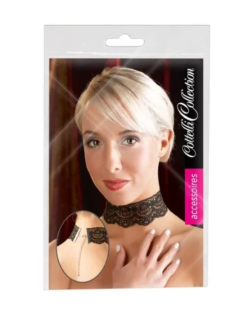 Collier sexy en dentelle - Cotelli Accessoires