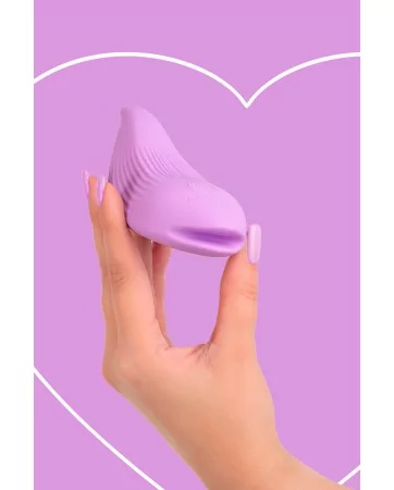 Mini vibro rechargeable DelightfulWave violet - FairyGasm