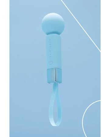 Mini vibro rechargeable Pearlstasy bleu - FairyGasm