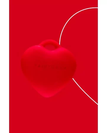 Stimulateur pendentif PleasureStone rouge - FairyGasm