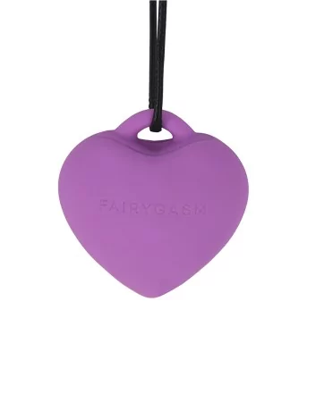 Stimulateur pendentif PleasureStone violet - FairyGasm