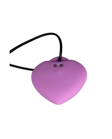 Stimulateur pendentif PleasureStone violet - FairyGasm