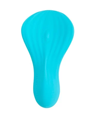 Mini vibro rechargeable SilkenTouch bleu - FairyGasm