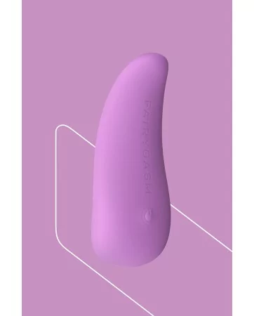Mini vibro rechargeable ThrillLeaf violet - FairyGasm