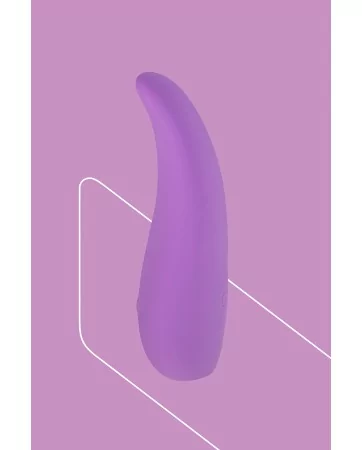 Mini vibro rechargeable ThrillLeaf violet - FairyGasm