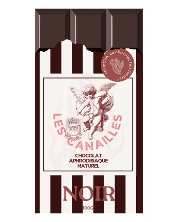 Chocolate negro - tableta 100 g - Les canailles