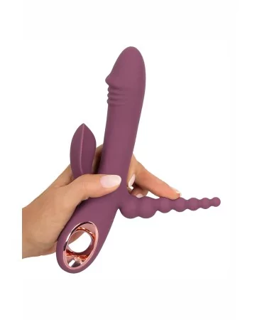 Vibro slim triple plum - You2toys