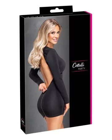 Mini robe noire - Cottelli PARTY