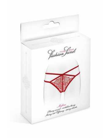 String ouvert Mylene - rouge14146oralove