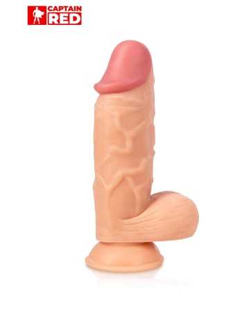 Gode XXL The Strong 26 x 6,5 cm - Captain Red16826oralove