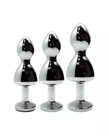 Plug bijou Lollypop transparent M - Wooomy