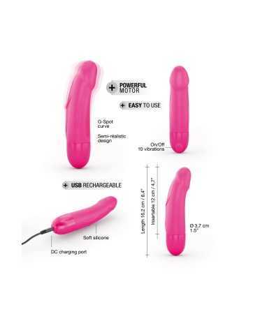 Vibro rechargeable Real Vibration rose S 2.0 - Dorcel16913oralove